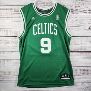 Adidas Rajon Rondo Celtics #9 NBA Basketball Jersey Green Mens Size M